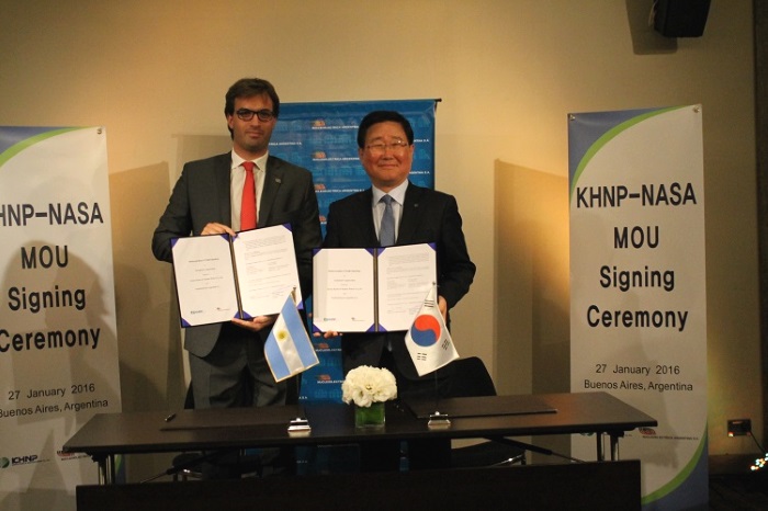 KHNP и NASA договорились о сотрудничестве в сооружении и обслуживании АЭС.